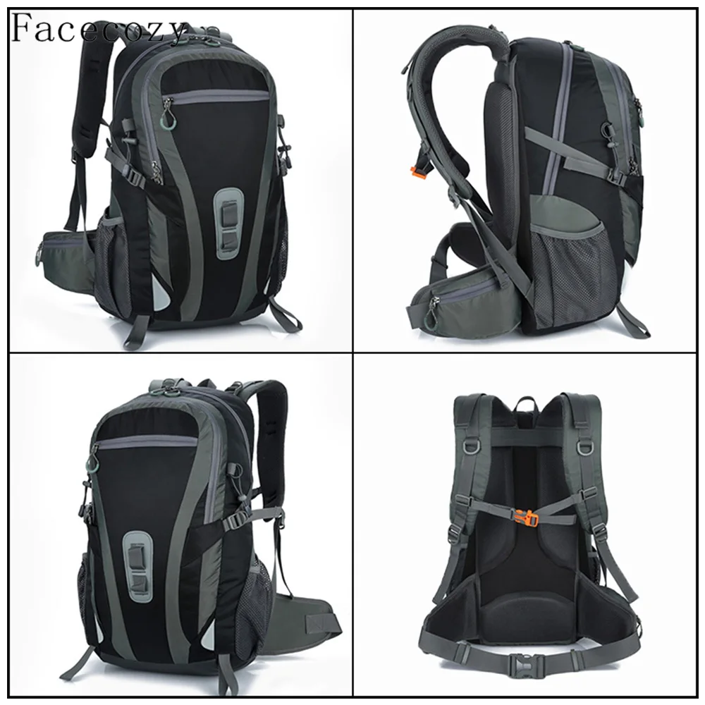 Многофункциональный походный рюкзак Facecozy для мужчин и женщин дорожные Рюкзаки 40