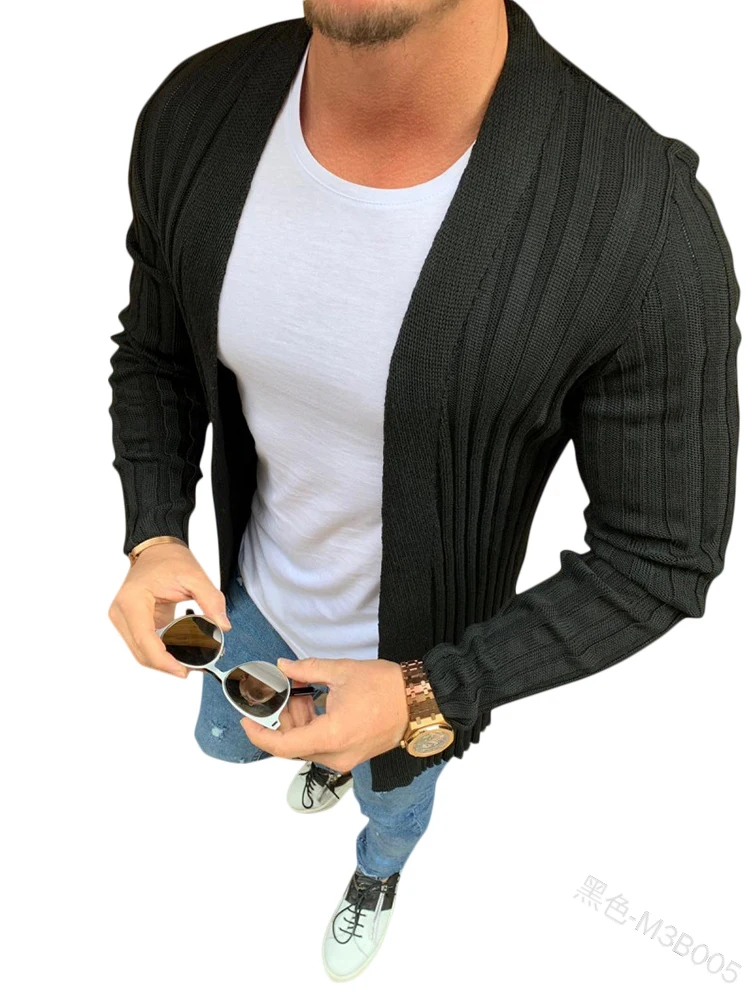 

Sweater Men 2021 New Short Open Chest Men's Sweater Ropa De Invierno Sweater Men Men Clothing Winter Sweater Men