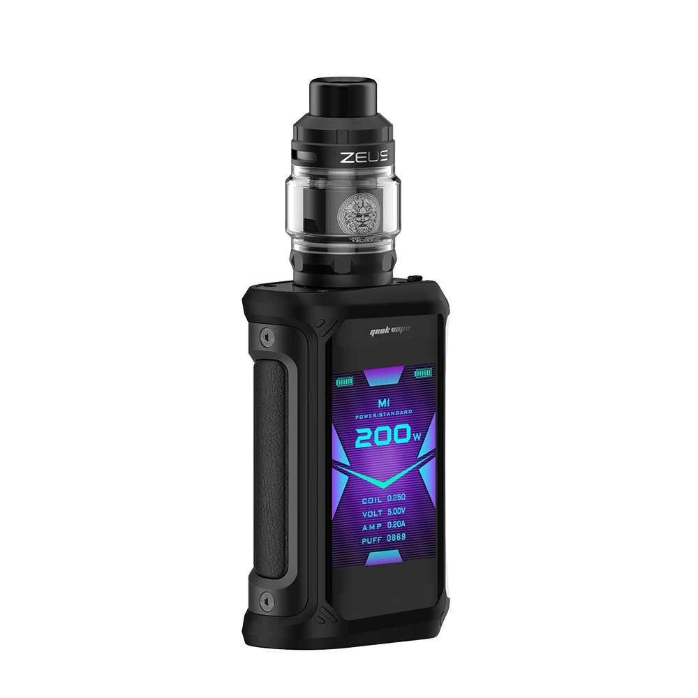 2 шт.! Набор электронных сигарет Geekvape Aegis X 200 Вт с 2,4 oled-экраном и набором микросхем AS 2,0, набор модов от двух аккумуляторов 18650 и Aegis Solo