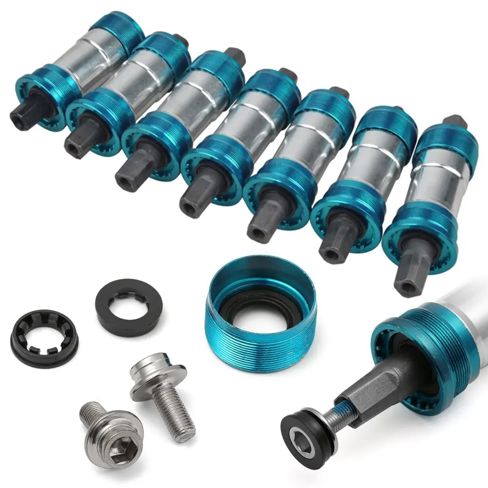 

1 Set 68x103-127.5mm Road MTB Bike Bottom Bracket Axle Cycle Square Taper Sealed Cartridge Bicycle Sealed Bearings Cycling Parts