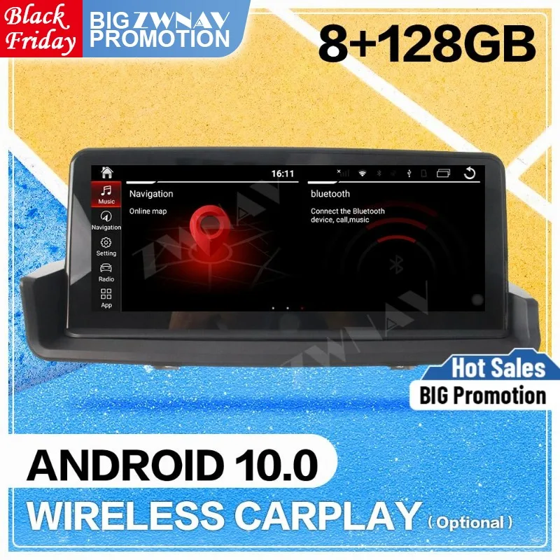 128G Carplay Android 10 Screen For BMW 3 Series E90 E91 2009 2010 2011 2012 GPS Video Radio Receiver Audio Stereo Head Unit 128G Carplay Android 10 Screen For BMW 3 Series E90 E91 2009 2010 2011 2012 GPS Video Radio Receiver Audio Stereo Head Unit