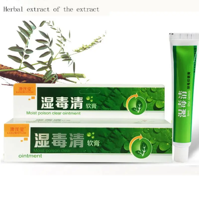25 г натуральные китайские травяные мази экзема псориаз зуд крем лечение кожного