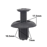 ka li li fender bumper push type screw expansion retainer 30 pieces for hyundai toyota fastener clips