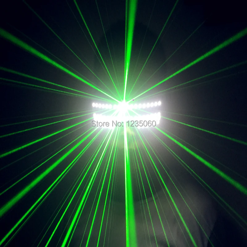 СВЕТОДИОДНЫЕ Светящиеся Зеленые лазерные мужские очки Laserman для рождественской