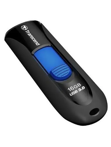 USB накопитель Transcend 16GB JetFlash 790 синий/черный | Компьютеры и офис