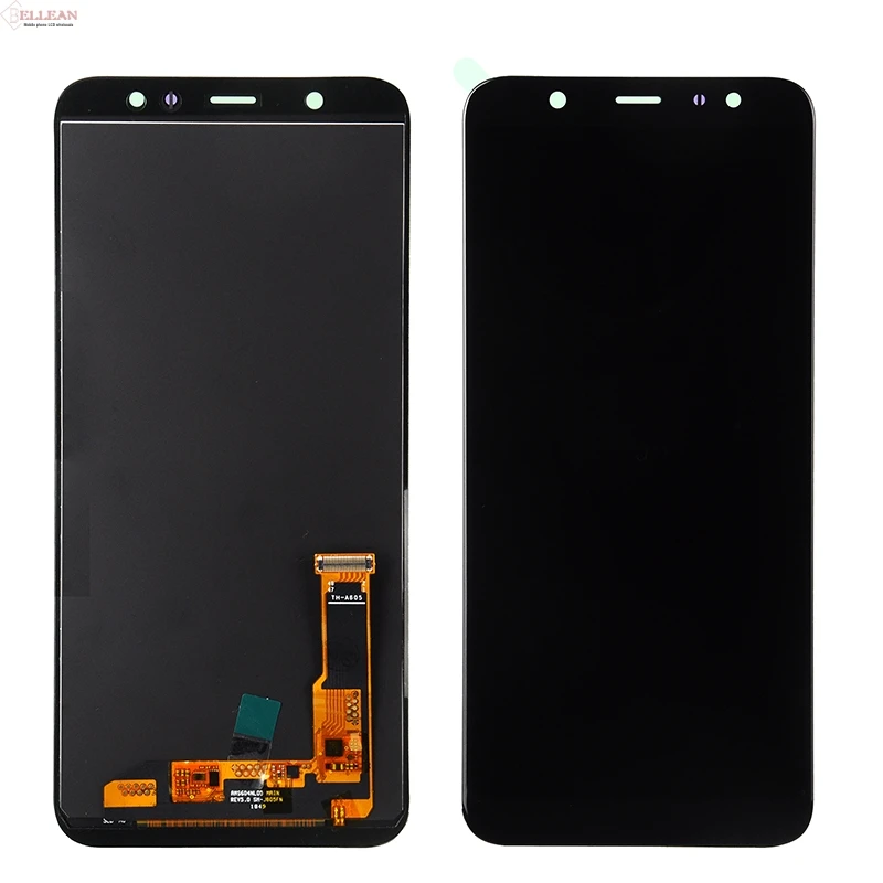 Акция Catteny A6 A605 lcd для samsung Galaxy A6 Plus lcd дисплей с кодирующий преобразователь сенсорного экрана в сборе 6," Регулируемый