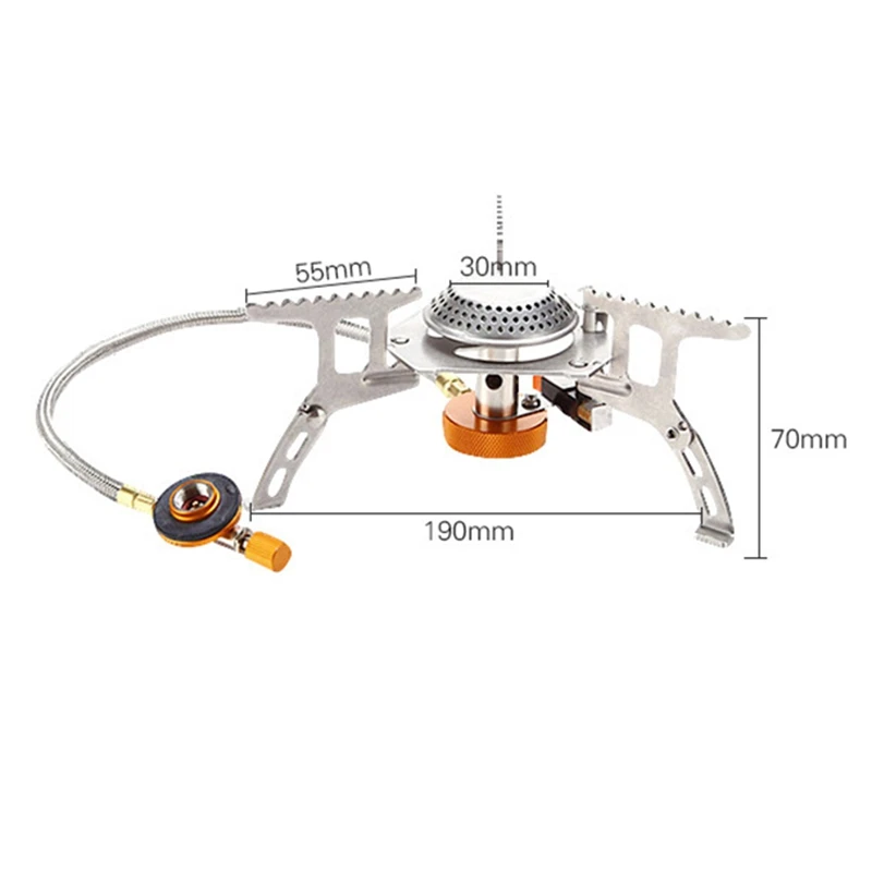 Напольная газовая плита для кемпинга горелка складная электрическая пешего