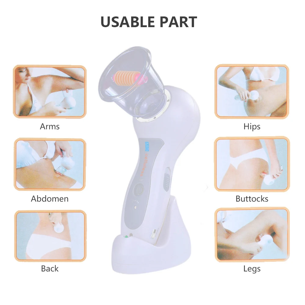 Портативный массажер для тела вакуумное средство против целлюлита устройство