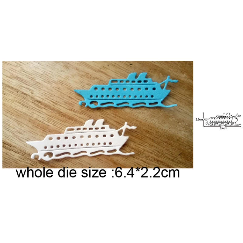 

Sailboat Ship Metal Cutting Dies for DIY Scrapbooking dies Album Cards Making Decorative Craft Embossing Die Cuts Stencils dies
