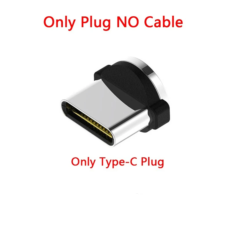 Магнитный usb-кабель type C Micro usb для samsung J3 J5 J7 Redmi 7 huawei P20 P30 LG alcatel Oukitel C8 QC 3,0 зарядное устройство для быстрой зарядки - Цвет: Only Type C Plug