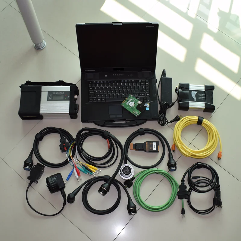 

Mb star c5 sd Подключение для bmw icom next 2 в 1 1 ТБ HDD программное обеспечение SD C5 ICOM A2 2021 + cf52 4g ноутбук Для toughbook ready work