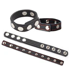 Регулируемые Кольца для пениса, секс-игрушки для мужчин, кольца на член для БДСМ, увеличивают время задержки эрекции для взрослых, мужское кожаное кольцо на пенис