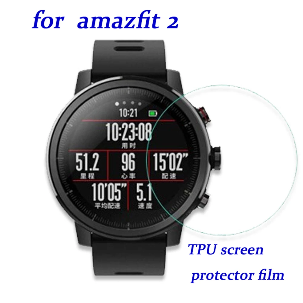Фото YHNUJM 10 шт. ТПУ ультра четкие HD защитная пленка для Xiaomi Huami Amazfit Stratos Pace 2 2S часы Полный YHNUJM 10 шт. ТПУ ультра четкие HD защитная пленка для Xiaomi Huami Amazfit Stratos Pace 2 2S часы Полный