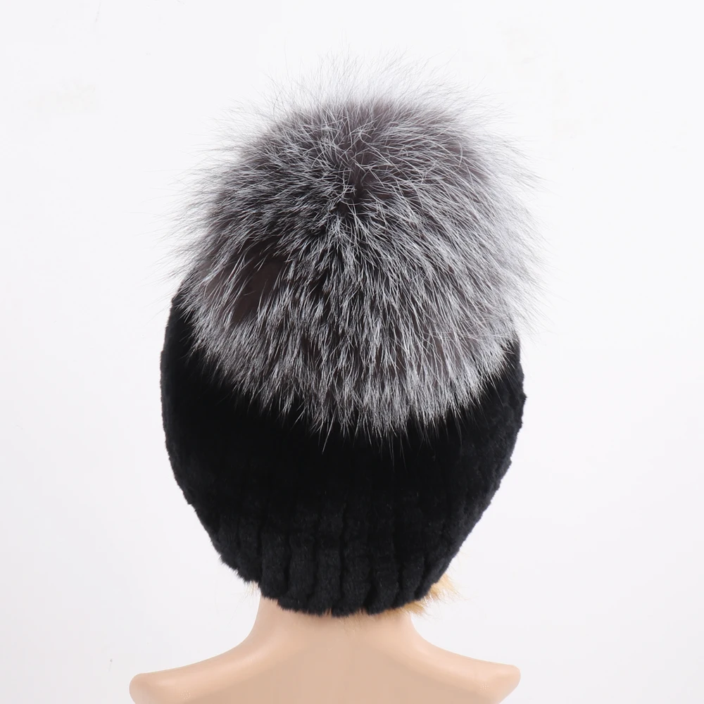Женские зимние шапки из натурального меха роскошная теплая пушистая большая