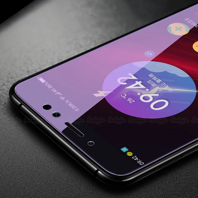 Закаленное стекло с защитой от синего излучения для Samsung Galaxy A7 A6 A8 Plus J2 J6 J7 Pro J8 2018