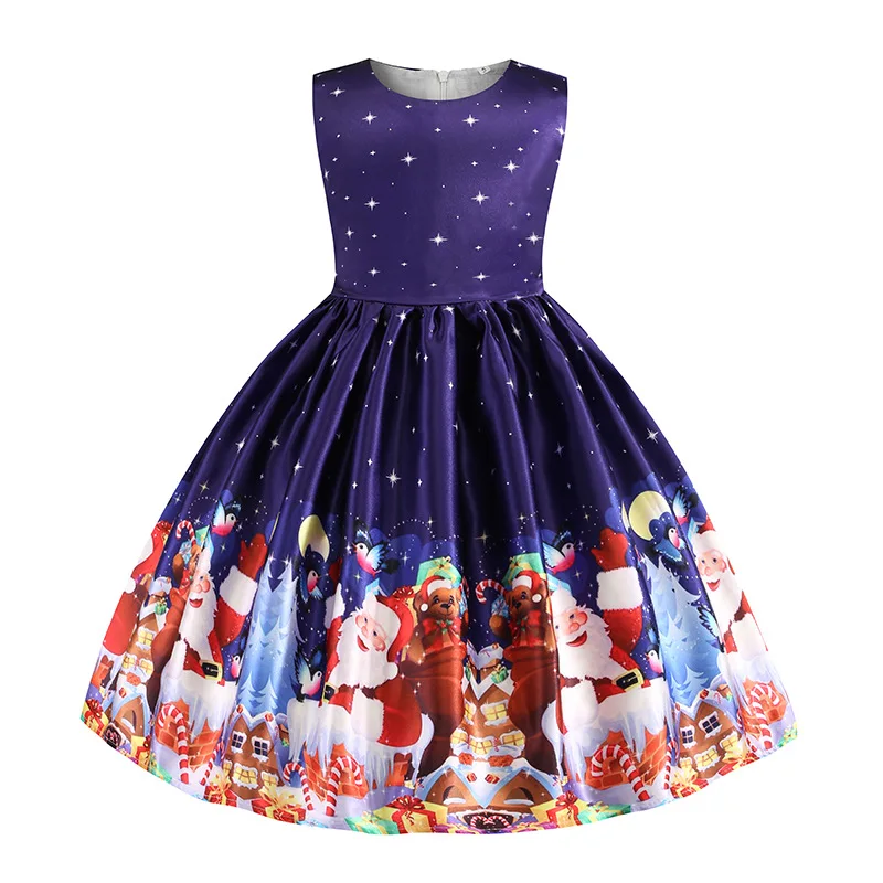 Children's court dress elegant Princess Girl Dress glossy flower sequins sweet Kids party | Детская одежда и обувь