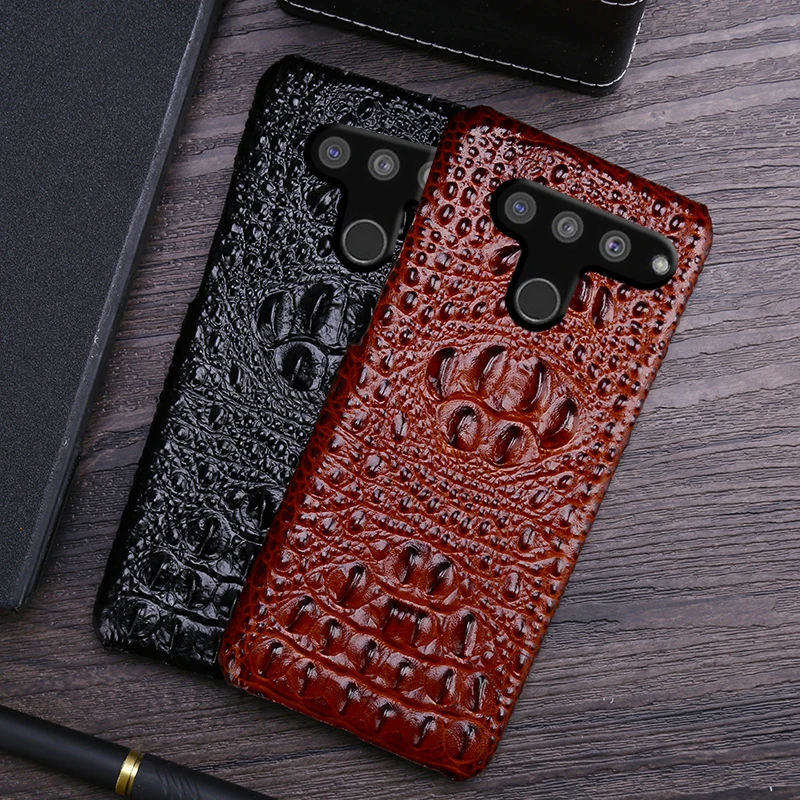 Женский чехол для lg g6 G3 G4 G5 G7 G8s ThinQ V10 V20 V30 V40 V50 Thinq Q6 Q7 Q8 K4 K8 2017 с крокодиловым черепом