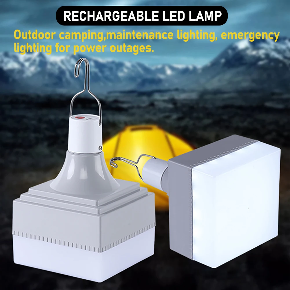 

30W LED Tent Light 5 Modes Outdoor Camping Lamp Emergency Night lights USB Rechargeable Bulb Lantern With Hook Lighting lamps