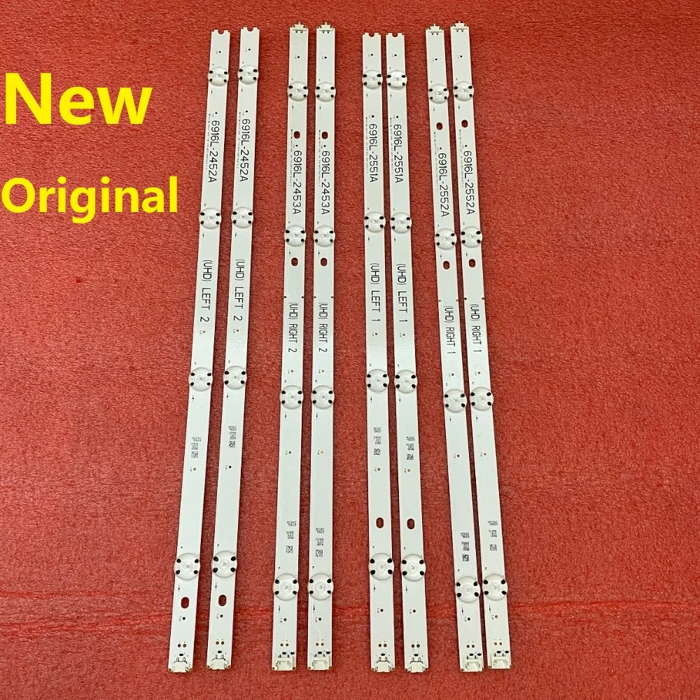 Светодиодная лента для подсветки LG 49UH6500 49UH650V 49UH661V 49UH668V LC490DGG FJ M6 M5 6916L-2452A 2453A 6916L-2551A