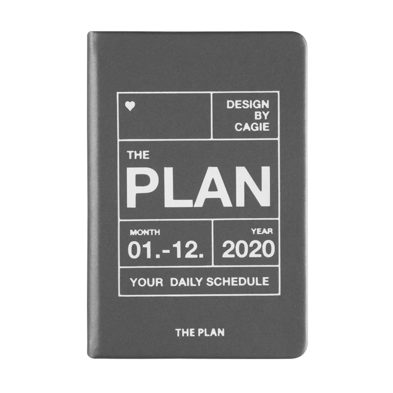 2020 планировщик A5 кожаный чехол для записной книжки мягкая пуля органайзер