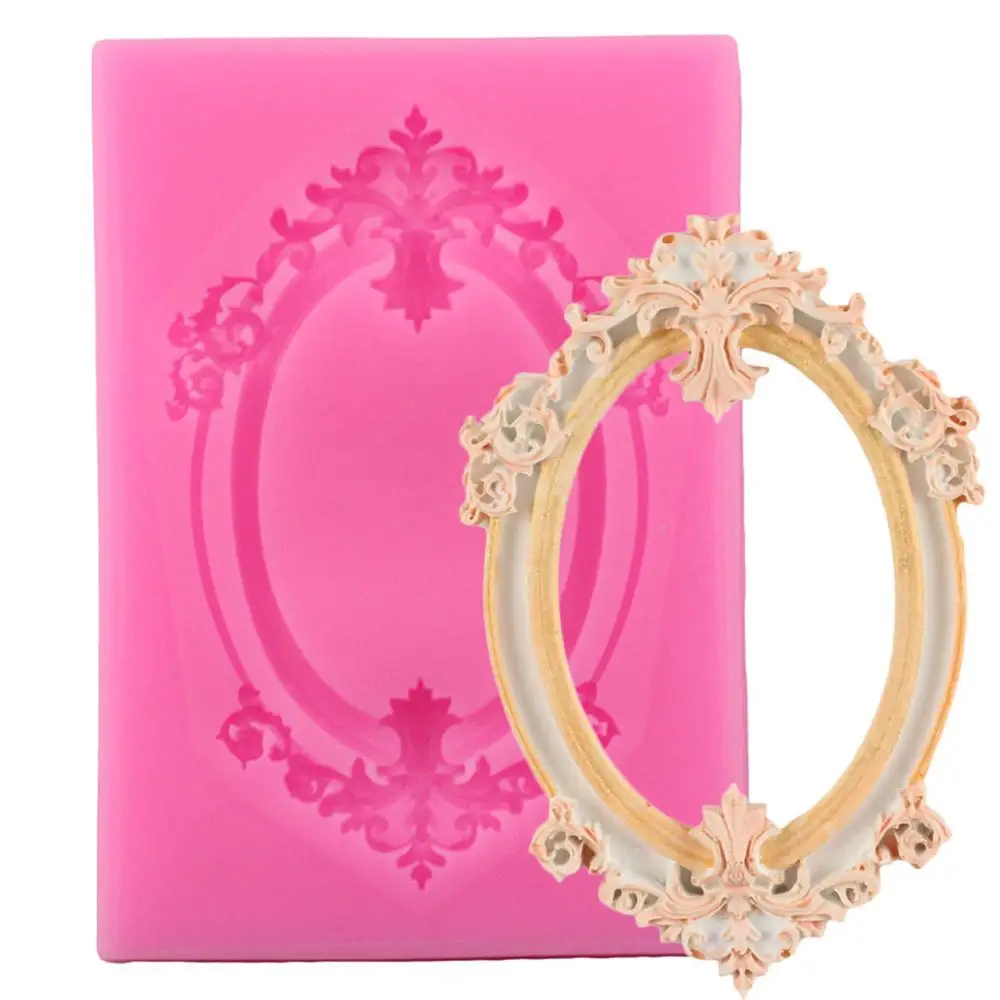 Зеркальные/фоторамки моделирование 3D Силиконовая форма инструменты для