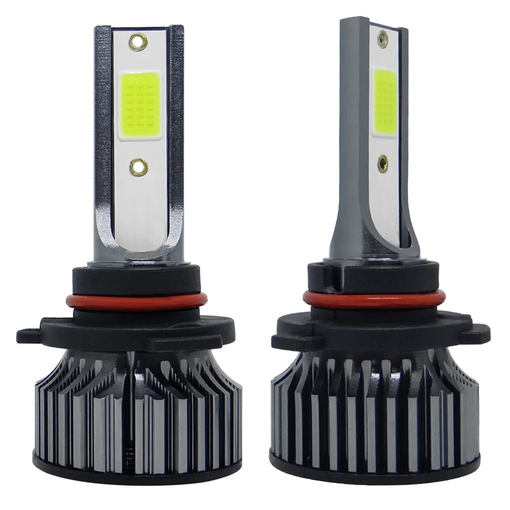 

2PCS H7 H4 H11 LED Headlight Bulbs 12-24V Car LED Headlamp 8000K Ice Blue Ultra Headlights IP68 Waterproof LED Light Kit No Fan