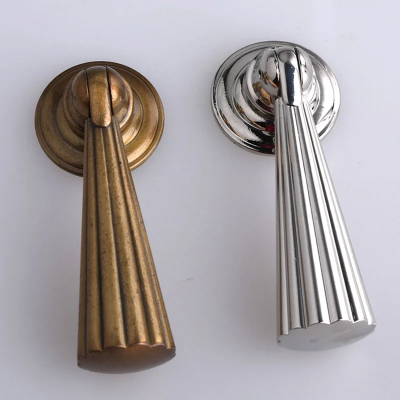 Современный простой серебряный подвесной ящик ручка шкафа для обуви вытяжка в