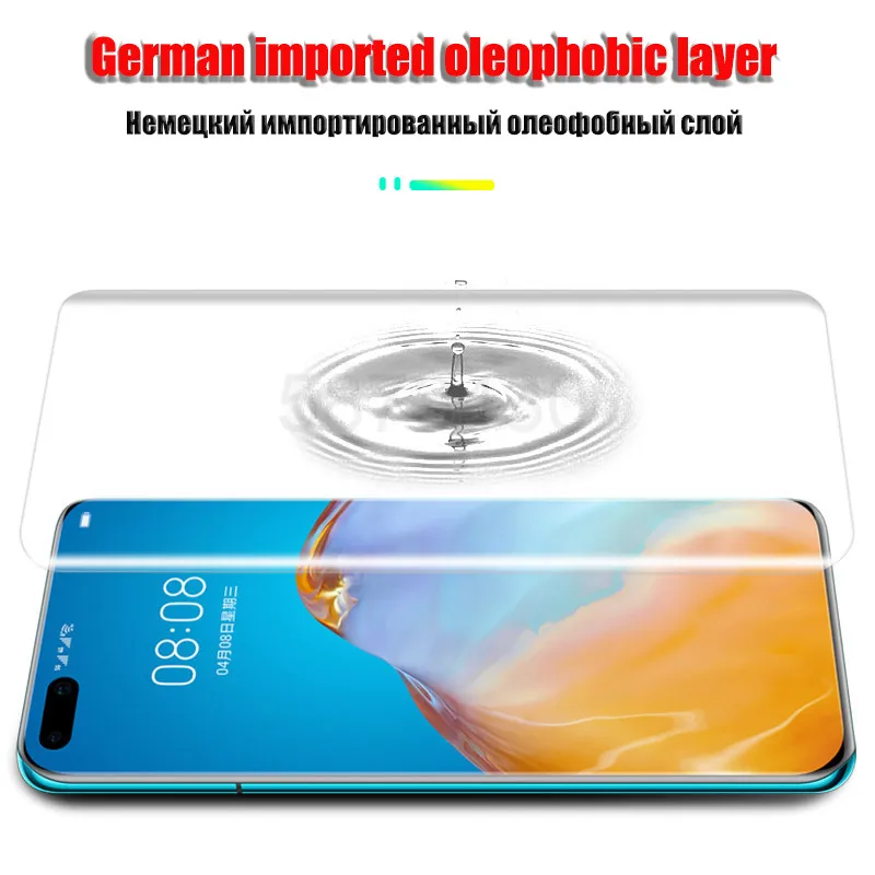 Защитная пленка для Huawei P40 P30 Pro P20 Lite Гидрогелевая мягкая Honor 10 8X P Smart 2019 не