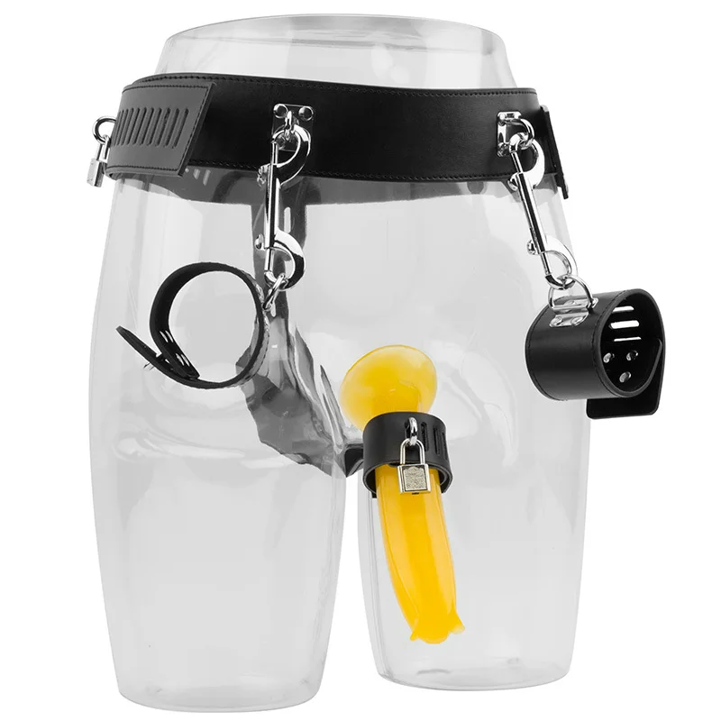 Эротический БДСМ бондаж фиксаторы Мужской Пояс верности наручники клетка на