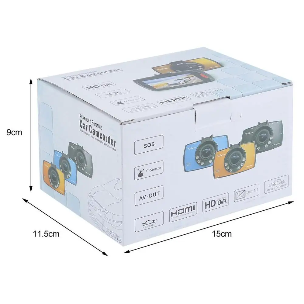 

G30L Car DVR Dash Cam high quality Car Camera Recorder G-sensor IR Night Vision Full HD Hot sale Auto Accessaries