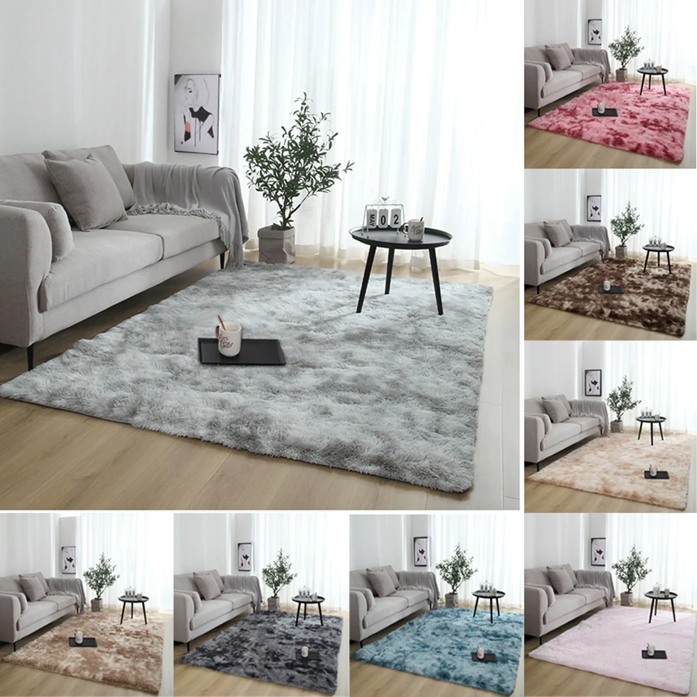 

Soft Carpet Living Room Bay Window Homemodern Child Entrance Hall Girl Bedside Long WireNordic Shaggy Large Size Hair Rug