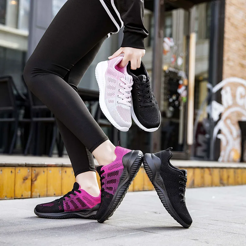 

ADD-WHAPP Light Women Sneakers Breathable Mesh Running Shoes Comfortable Outdoor Athletics Fitness Sport Shoes Ladies Fashion Fo