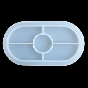 Формы для овальной подставки, силиконовые формы для уф смолы, инструменты для изготовления ювелирных изделий, формы для подстаканников