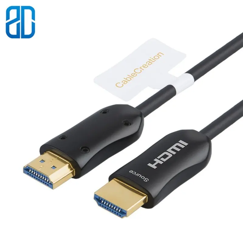 HDMI волоконно-оптический кабель 20 футов 4K @ 60 Гц 2 0 оптический длинный