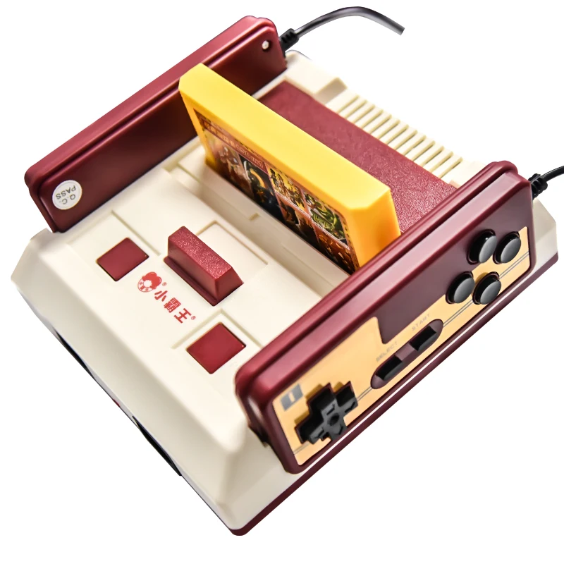 Крутая детская игровая приставка для ТВ D99 Классическая консоль красного и