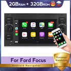 Автомагнитола 2 din, Android, GPS, 2 ГБ + 32 ГБ, RDS, Wi-Fi, для Ford Focus 2, Ford Fiesta, Mondeo 4, C-Max, экран, проигрыватель, bluetooth, swc
