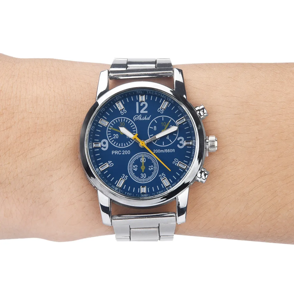 

2021 New Fashion Men's Watch Neutral Quartz Analog Wristwatch Steel Band Watch Male Clock relogio masculino relogio masculino