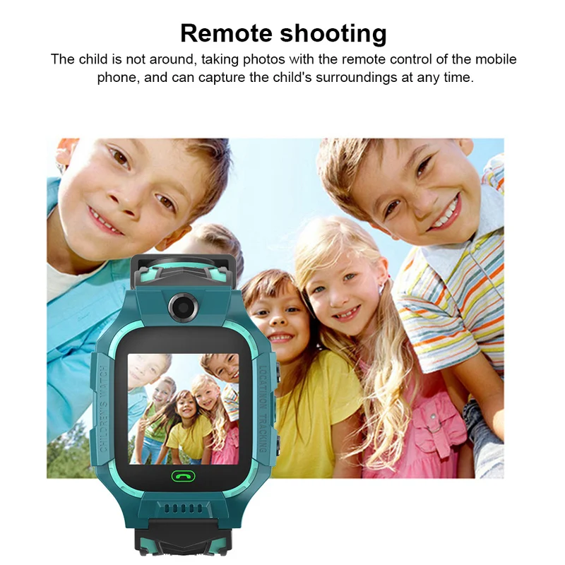 Child Smart Watch IPX7 Waterproof Touch Screen SOS Phone Call LBS Location Tracker Anti-Lost Childs GSM With Camera | Электроника