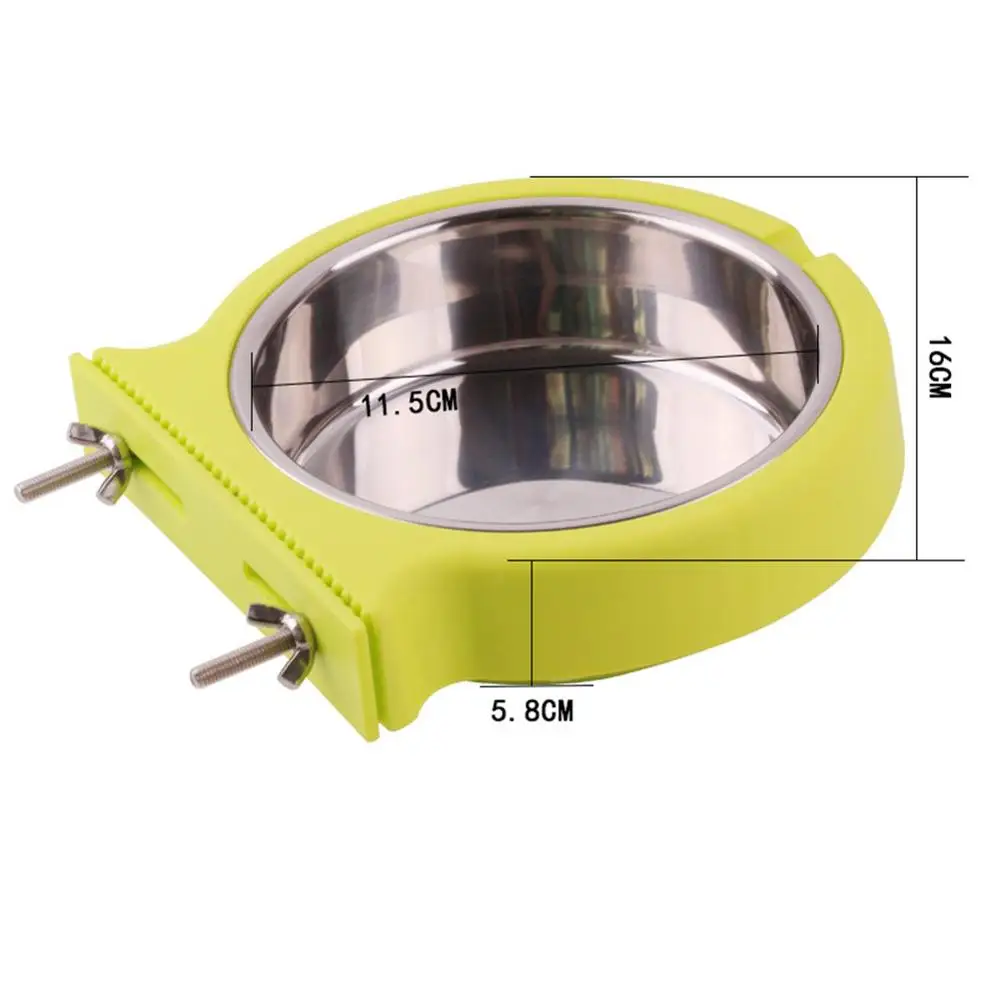 Клетка для животных подвесная миска собак поения и котов питатель чаши Кормление