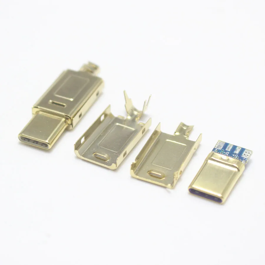 

4P/5P Тип C Мужской USB C OTG Тип-C Адаптер зарядного устройства Type-C для компьютера Аксессуары для мобильных телефонов