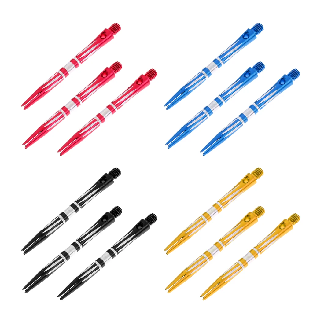 

3 Pieces 52mm 2BA Thread Anodised Aluminium Dart Shafts Stems