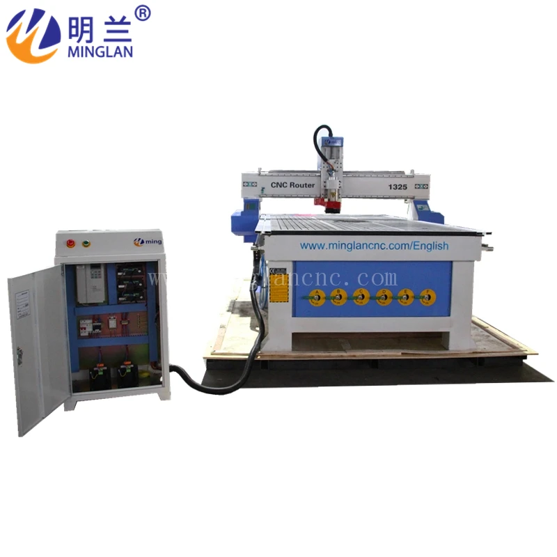 1325 3 осевой фрикционный Одношпиндельный гравировальный станок с ЧПУ высокого
