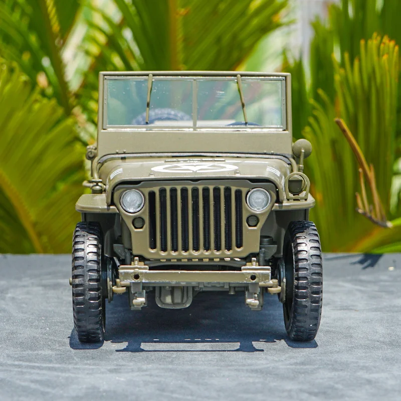 

1/18 Metal Alloy Die-casting Car Model FX Series Willis Jeeps Adult Collection Toys for Children Family Display