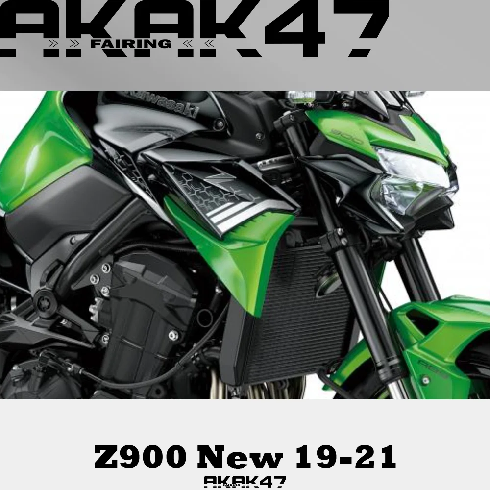 

For Kawasaki Z900 2019 2020 2021 Sticker Decal Front Sticker Fairing Full Car Sticker Matte Graphite Grey 56076B 56076A 56076C