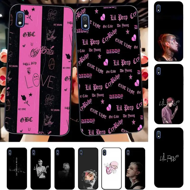

Lil Peep Rapper Phone Case for Samsung A51 01 50 71 21S 70 31 40 30 10 20 S E 11 91 A7 A8 2018