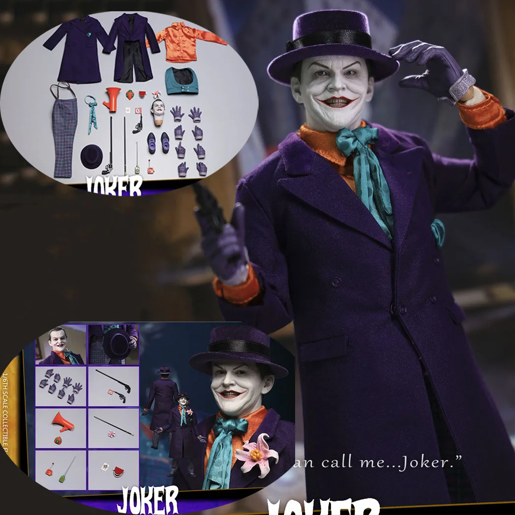 

Игрушки Mars Mat002 1/6, Джокер 1989, классическое аниме, Юмористические, научная фантастика, фильмы, супер злодей, сумасшедший клоун, коллекция экшн-...