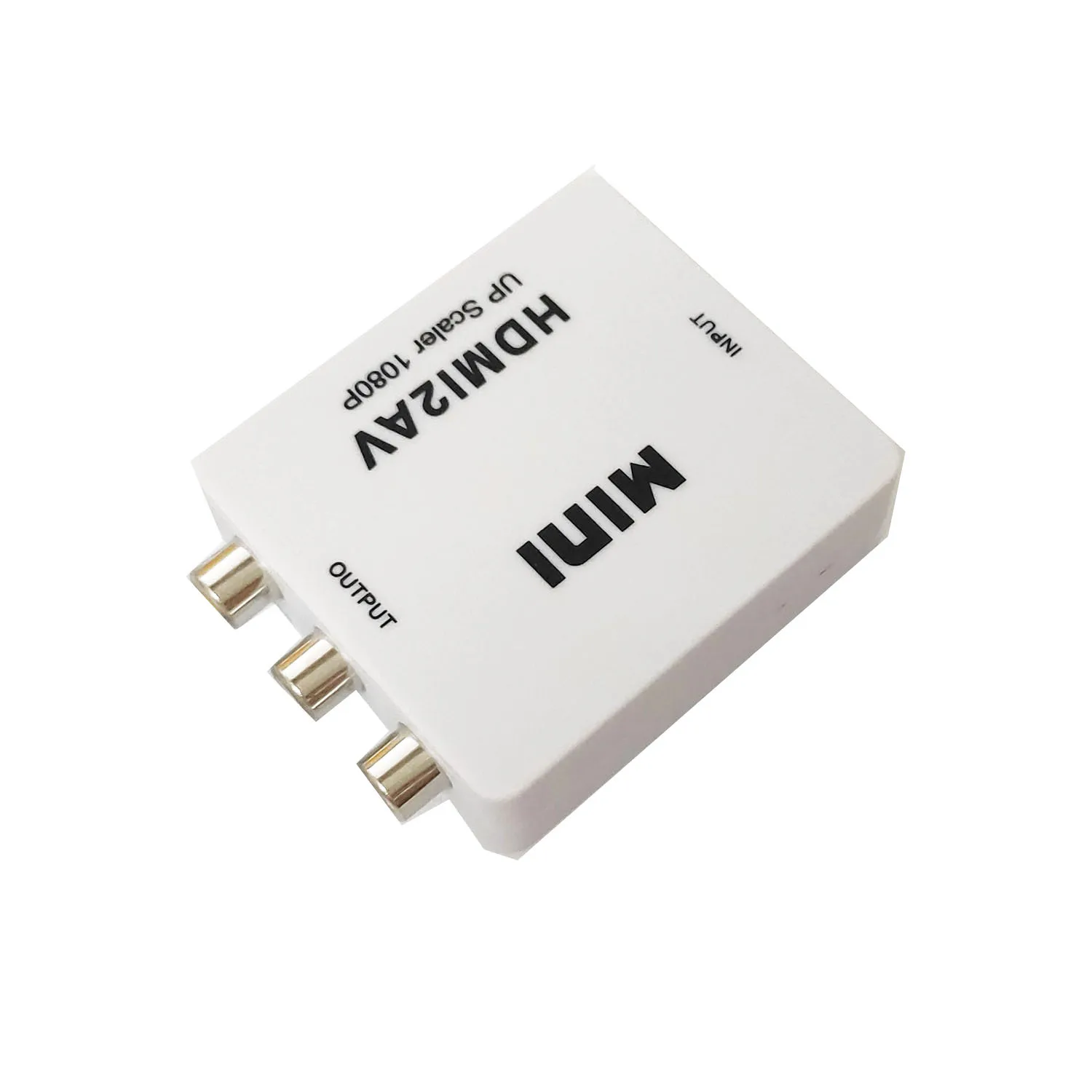 Адаптер преобразователь HDMI в AV HDMI2AV HD видео с на RCA AV/CVSB L/R поддержка 1080P NTSC