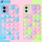 Мягкий силиконовый чехол для IPhone 13 12 11 Pro Xs Max X Xr 7 8 Plus 12 Mini Pop