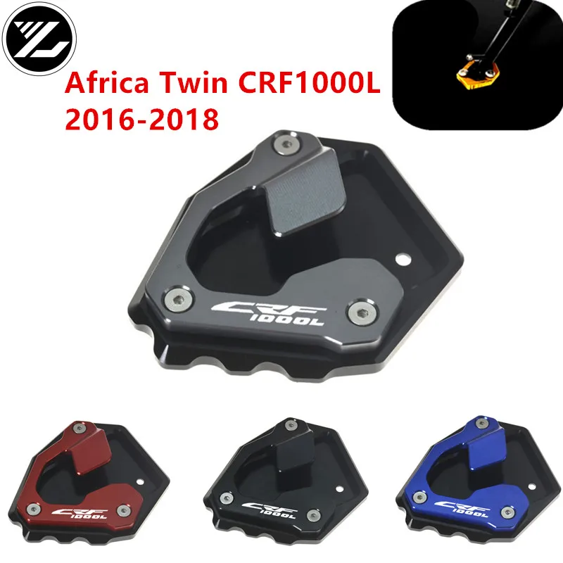 

For Honda CRF1000L CRF 1000L Africa Twin 2016 2017 2018 Kickstand Side Stand Extension Pad Enlarge Extension Support Plate