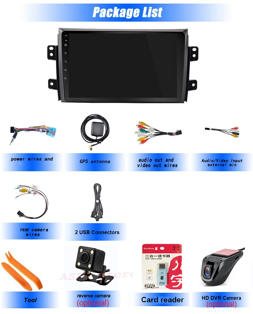 9 ''автомобильный мультимедийный плеер Android 10 для Suzuki SX4 2006 2012 Wifi GPS Bluetooth Радио